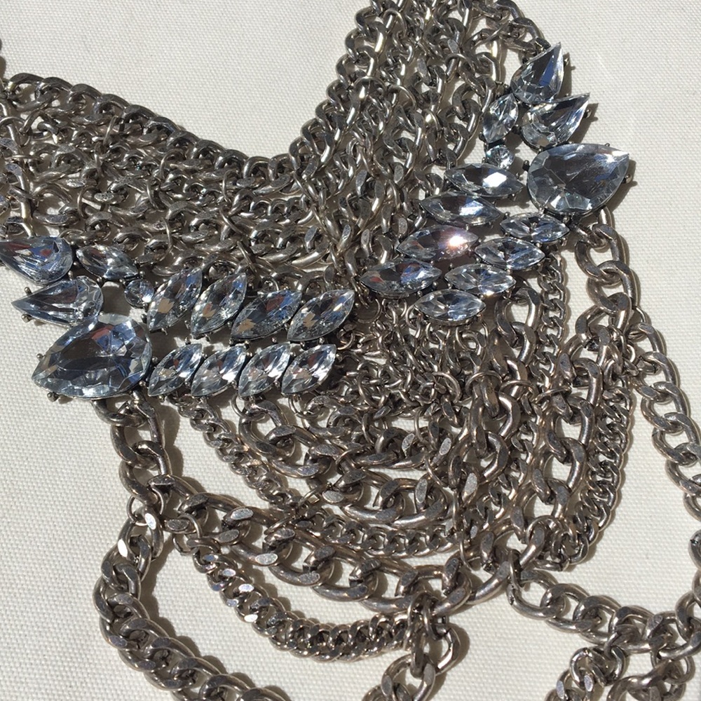 Baublebar Silver Statement Necklace - image 1